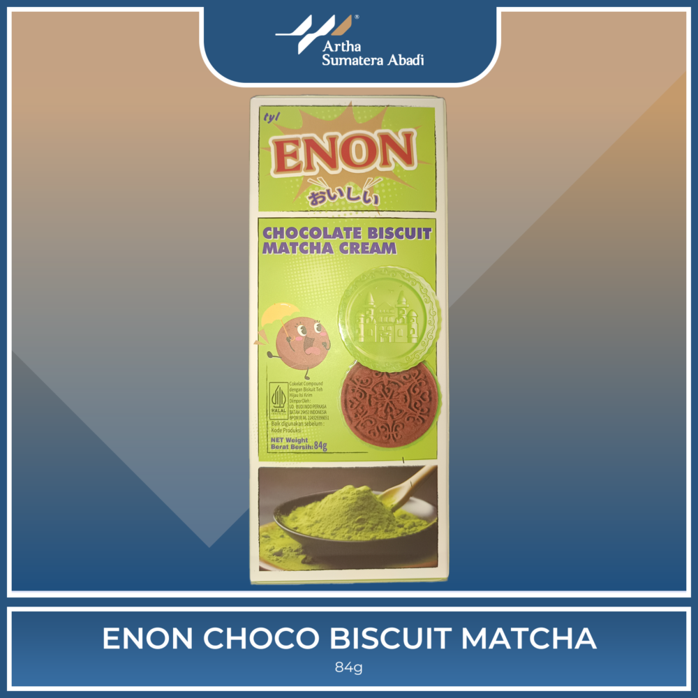 Enon Choco Biscuit Matcha