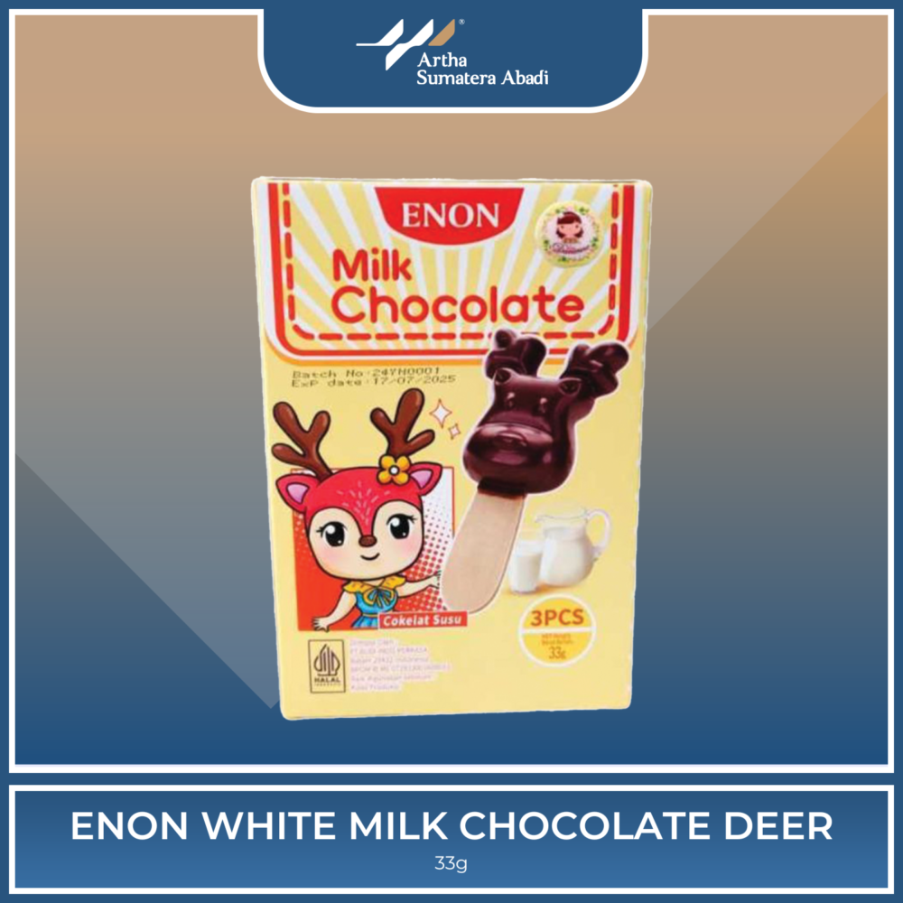 Enon White Milk Chocolate Deer