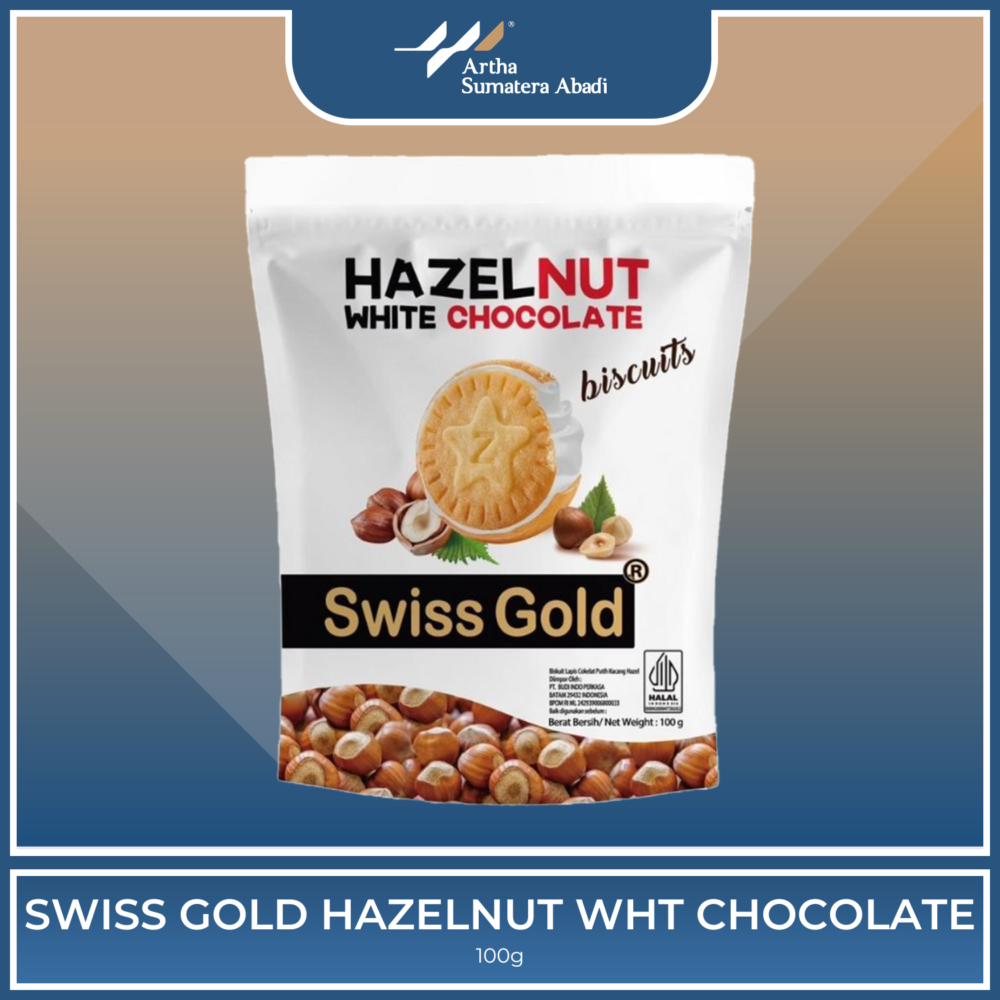 Swiss Gold Hazelnut Wht Chocolate