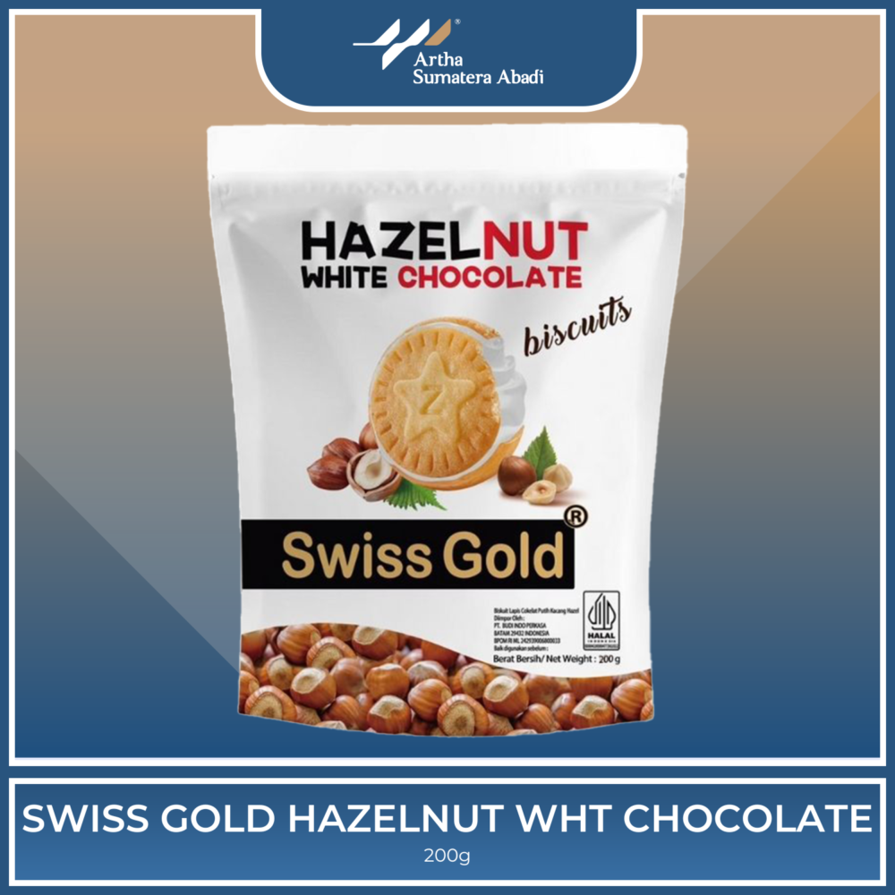Swiss Gold Hazelnut Wht Chocolate