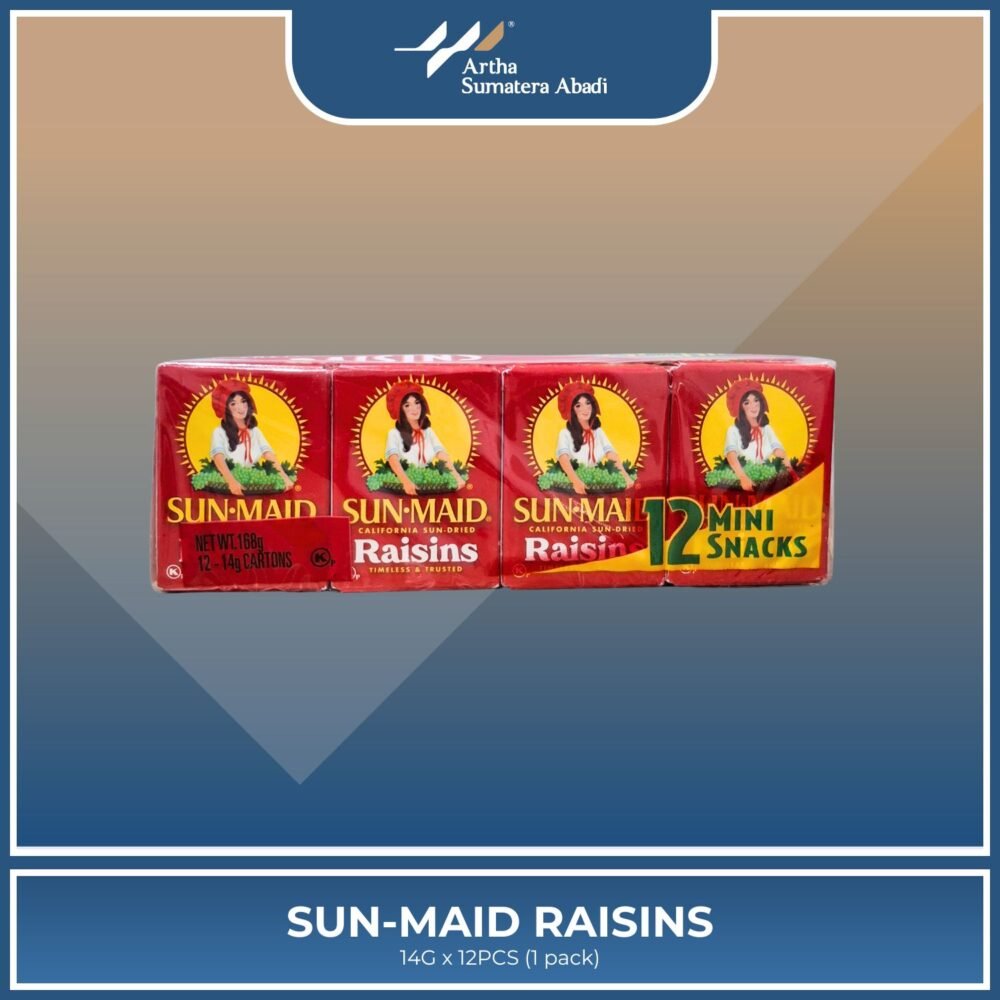 SUN-MAID RAISINS 14G x 24PACK x 12PCS