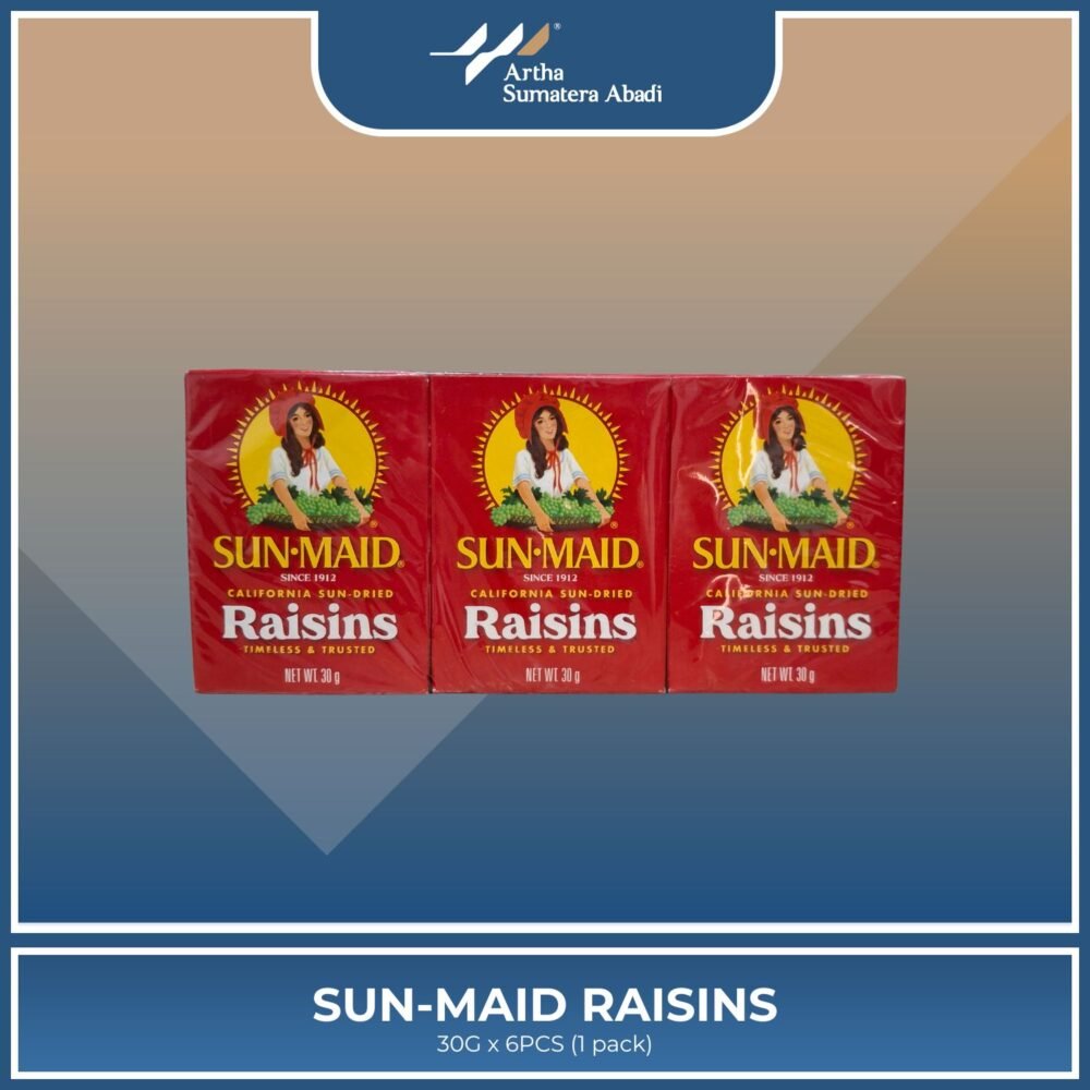 SUN-MAID RAISINS 30G x 24PACK x 6PCS