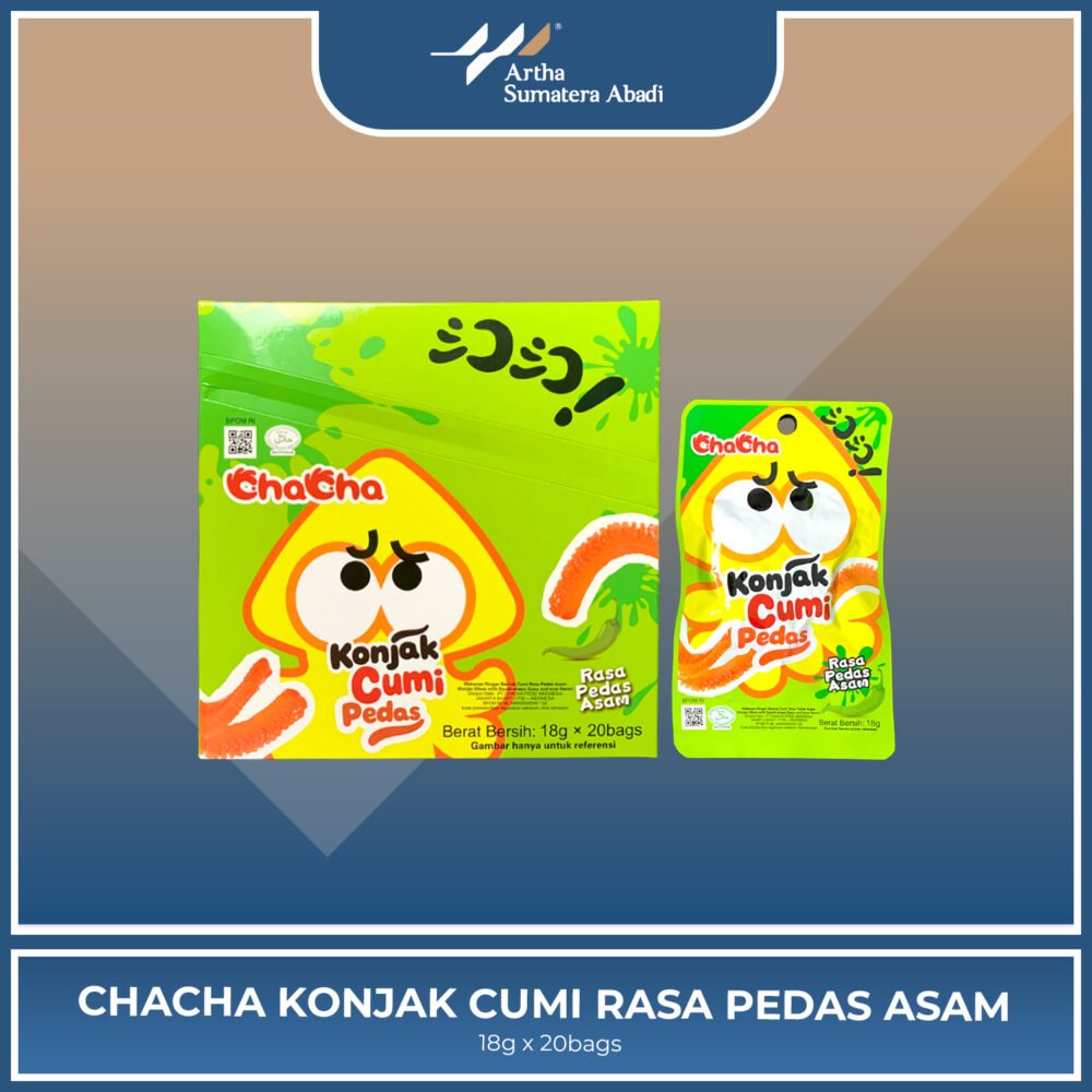 ChaCha Konjak Cumi Pedas Asam